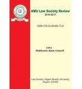 AMU LAW SOCIETY REVIEW   2016-2017
